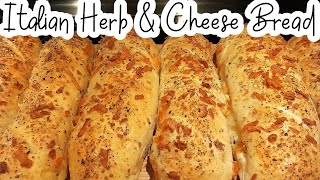 How To Make SUBWAY Style Italian Herb amp Cheese Bread [upl. by Woothen]