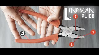 Lineman Pliers  Combination Pliers  How To Use  Basic DIY Tools [upl. by Wilma]