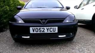 Daytime Running Lights on Vauxhall Corsa C [upl. by Iraam]