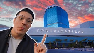 My Honest Take on the New Fontainebleau in Las Vegas 🔥 [upl. by Esenahs]