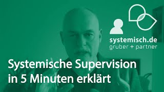 Systemische Supervision in 5 Minuten erklärt [upl. by Dabney]