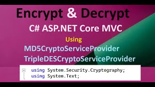 C Encrypt amp Decrypt Password using MD5 Hashing Algorithm  Encode and Decode Password  Base64 [upl. by Stralka]