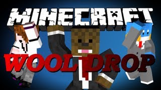 BRAND NEW Minecraft Wool Drop Minigame w HuskyMudkipz and Deadlox  JeromeASF [upl. by Tnilc]