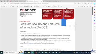 NSE4 Exam Update  FCP  FortiGate 74 Administrator [upl. by Coriss]