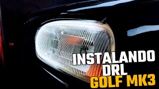 Instalando DRL GOLF mk3 [upl. by Derte102]