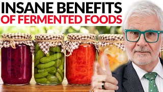 The INSANE Benefits of Fermented Foods for Your Gut Health  Dr Steven Gundry [upl. by Isiad]