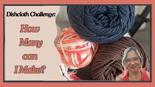 DIY dishcloth challenge how many can I make during kids practice [upl. by Meehar881]