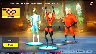 I UNMASKED The Incredibles in Fortnite シ [upl. by Levinson]