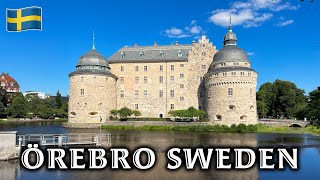 Exploring Örebro Sweden  City Walking Tour in 4K [upl. by Savell]