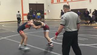 110 Skibicki Veronica v Padilla K Oswego HS 012724 W PIN 123 [upl. by Eleen]