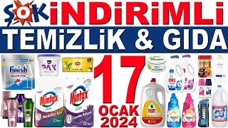 ŞOK BU HAFTA İNDİRİMLİ ÜRÜNLERİ  TEMİZLİK VE GIDA  ŞOK KAMPANYALI ÜRÜNLERİ  ŞOK 17 OCAK KATALOĞU [upl. by Teak]