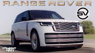 BETTER THAN MAYBACH amp ROLLSROYCE 2023 Range Rover SV Review [upl. by Yrag]