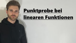 Drei Punkte die auf einer Geraden liegen bestimmen  Super einfach erklärt [upl. by Aniwde30]