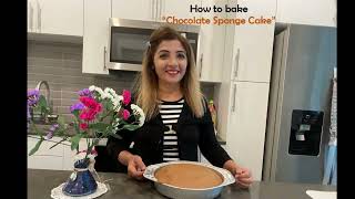 Chocolate Sponge Cake [upl. by Corbie]