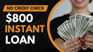 800 Loan For No Credit Check  For Bad Credit Top 5 Lenders Guaranteed Approval  Apply Online [upl. by Elsie225]