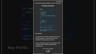 JavaScript Interview Question Prototype Inheritance javascriptinterview javascript js [upl. by Luedtke]