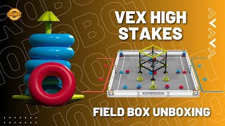 Unboxing of the VEX Robotics High Stakes season field  VEX Robotics  High Stakes [upl. by Georgiana]