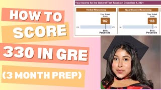 How to score 330 in GRE in Three Months  Strategy Resources Books Tips 🌟 [upl. by Tut]