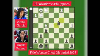 Janelle Frayna keep the Spirit of Team Philippines Fide W Chess Olympiad 2024 [upl. by Adiazteb]