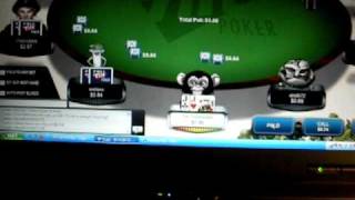 FULLTILT poker When to fold pocket Jacks preflop [upl. by Kristos]