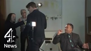 Robert Downey Jr walks out of interview when asked questions about past [upl. by Eiuol702]