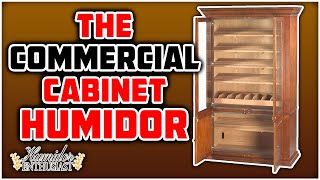 The Humidor 5000 Commercial Cabinet Humidor  FREE Shipping [upl. by Aicenat590]