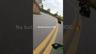 Zx6R VS tracer 900 🔥 zx6r mt09 kawasaki zx6r636 motos moto goprohero7black shorts viral [upl. by Etnomal109]