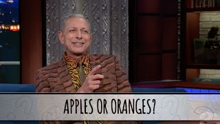 Jeff Goldblum Takes The Colbert Questionert  Part 1 [upl. by Almap970]