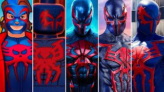 Evolution of Spiderman 2099 in SpiderMan Games [upl. by Hailat]