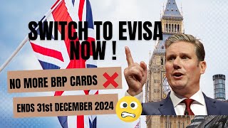 ALL BRPs EXPIRE 31ST DECEMBER 2024  Switch to eVISA NOW [upl. by Ardra]