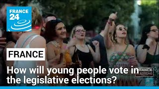 French legislative elections how will young people vote • FRANCE 24 English [upl. by Lucia732]