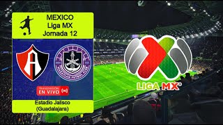 ATLAS 00 MAZATLAN en vivo  MEXICO  LIGA MX  APERTURA  JORNADA 12 [upl. by Winther335]