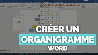 ✅ Comment Créer un ORGANIGRAMME avec WORD en 5 minutes  TUTORIEL [upl. by Torrin]