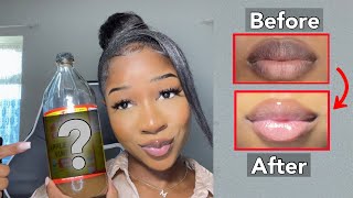 HOW I LIGHTENED MY LIPS QUICK WITH ONE PRODUCT‼️Permanently [upl. by Llenrev]