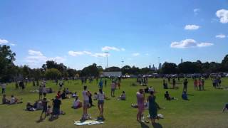 RAAF FA18 Flyover Australian Grand Prix Day 3 Full 10 Minutes [upl. by Sitnerp]