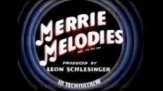 Merrie Melodies Openings And Closings 19311964 [upl. by Kenyon]