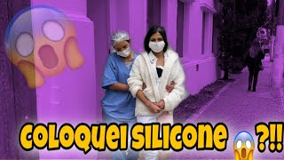 COLOQUEI SILICONE  MOSTREI TUDO [upl. by Nehtiek551]