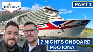 7 nights to the Norwegian Fjords 🇳🇴 on PampO Iona  Embarkation amp Stavanger [upl. by Mail290]