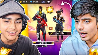 Ajjubhai amp Aditech Pranked With Funny Youtuber Gone Wrong 🤯  Garena Free Fire Max [upl. by Sofia93]