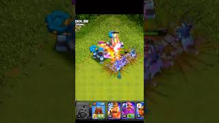 Level 10 Hog Wizard 8 Troops Vs Level 2 Scattershot amp Level 8 Bomb Tower clashofclans shorts [upl. by Gross427]