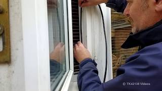 How to replace your double glazed window seals and stop cold draughts [upl. by Ainatnas479]