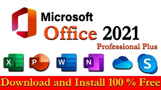 How Download And Install MS Office 2021 with Activation Key For Free  MS Word  Power Point  Excel [upl. by Korry]