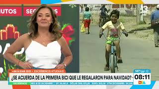 Repe sufre chascarro tras subirse a bicicleta de niño  Tu Día  Canal 13 [upl. by Carlstrom]