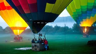 Hot Air Balloon Ride with Sparkling Wine Brunch in Napa Valley California [upl. by Pomona]