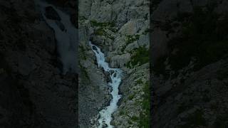 Rhône Waterfalls Obergoms Swiss Alps 🌲🏔️🇨🇭 hiking switzerland [upl. by Eiramave]