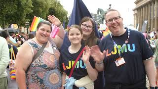 LJMU at Pride in Liverpool 2024 [upl. by Annitsirhc507]