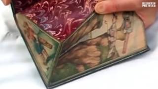 Foreedge PaintingsThe Hidden Artworks Painted at the Edges of Books [upl. by Airotahs]