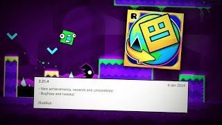 ¡LA NUEVA ACTUALIZACIÓN DE GEOMETRY DASH WORLD 221 [upl. by Teryl]