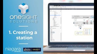 1 Creating A Station  Niagara 4 Video Training [upl. by Yvaht7]