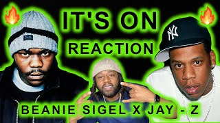 Beanie Sigel Feat Jay Z  Its On REACTION [upl. by Seaddon]